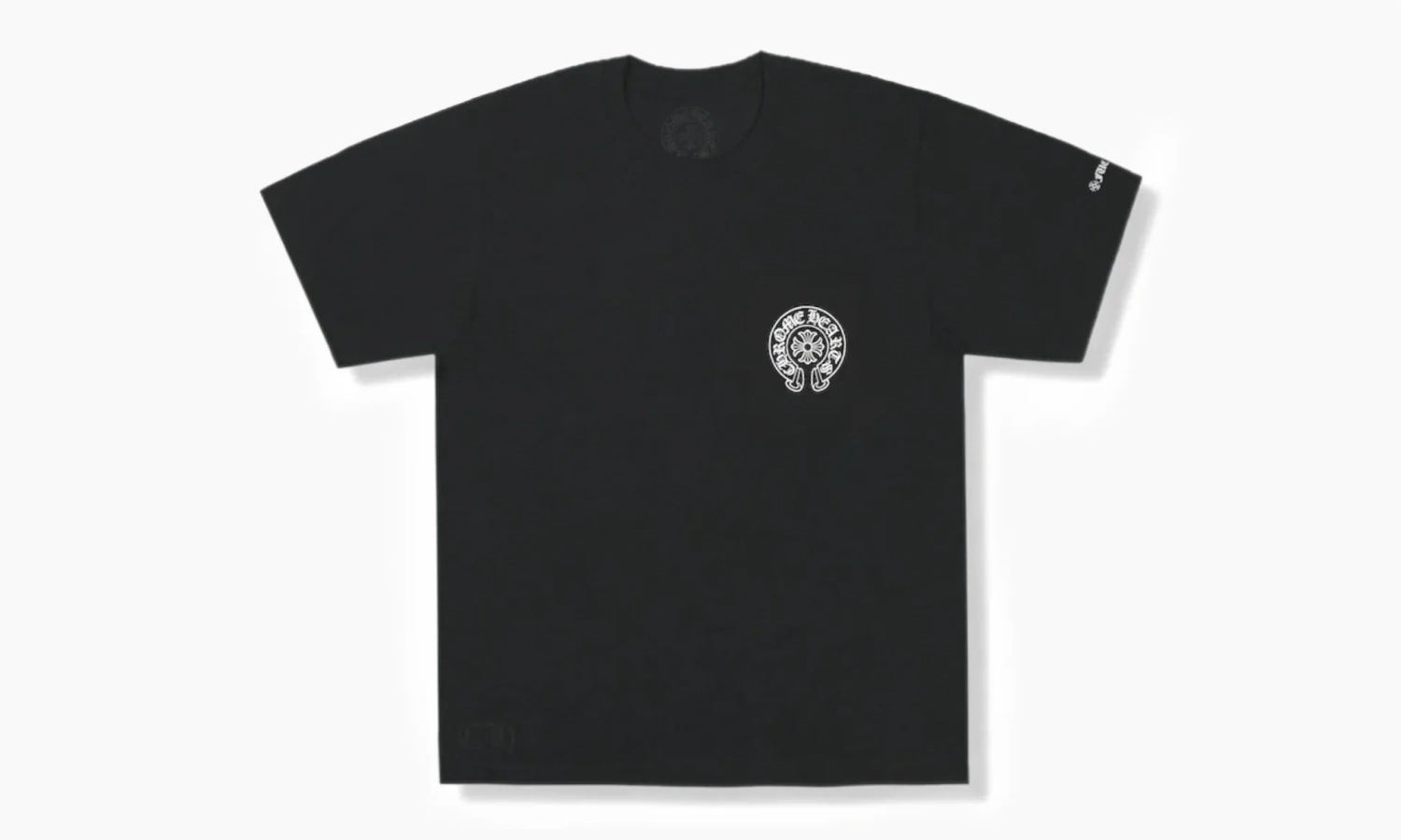 Chrome Hearts Horse Shoe Logo Pocket T-Shirt Black 