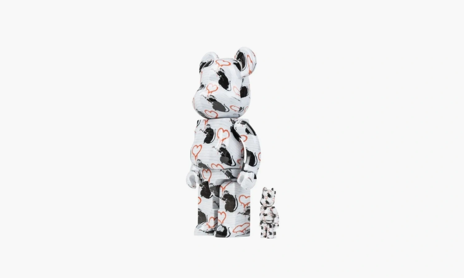 Bearbrick Love Rat 100% And 400% 