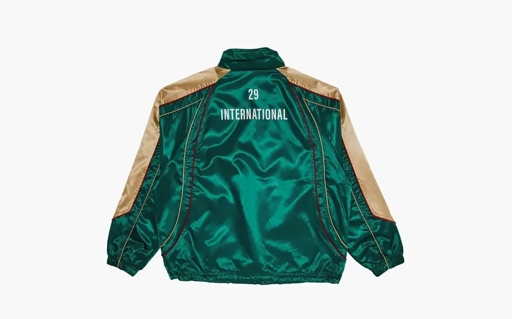 Supreme Satin Piping Pullover Green