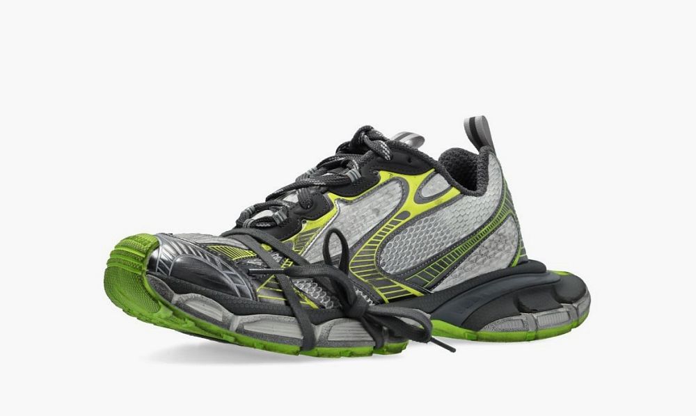 Balenciaga 3XL Sneaker White Grey Yellow Green