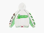 Supreme Playoffs Zip Up Hooded Sweatshirt White