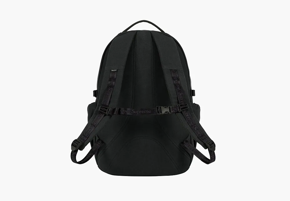 Supreme Logo Backpack (SS25) Black