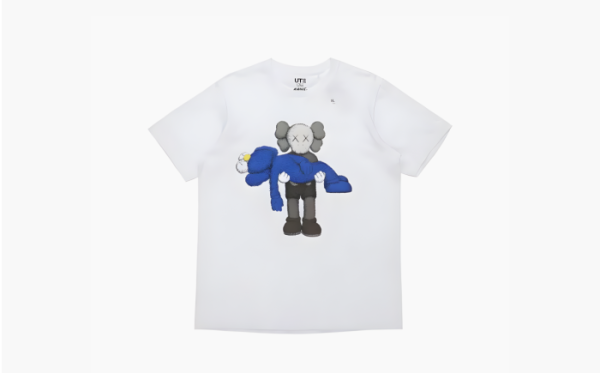 Kaws & Uniqlo Tee Blue 