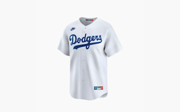 Nike Jackie Robinson Brooklyn Dodgers Cooperstown White  Nike Jackie Robinson Brooklyn Dodgers Cooperstown White