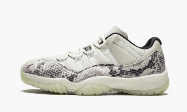 Jordan 11 Retro Low Snakeskin Light Bone 