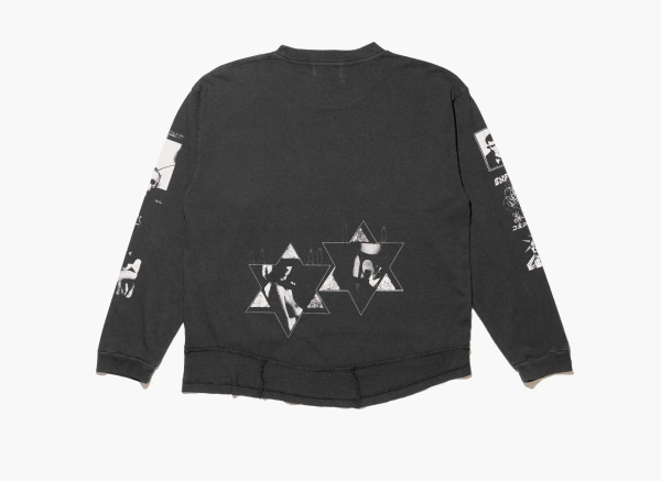 Enfants Riches Déprimés Eulogy LS T-Shirt Faded Black  Enfants Riches Déprimés Eulogy LS T-Shirt Faded Black