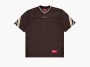 Supreme Jacquard Rib Football Jersey Brown 