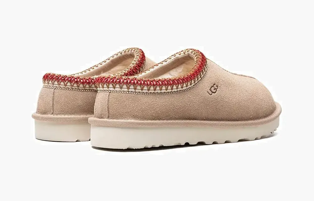 Wmns Tasman Slipper 'Sand Dark Cherry'