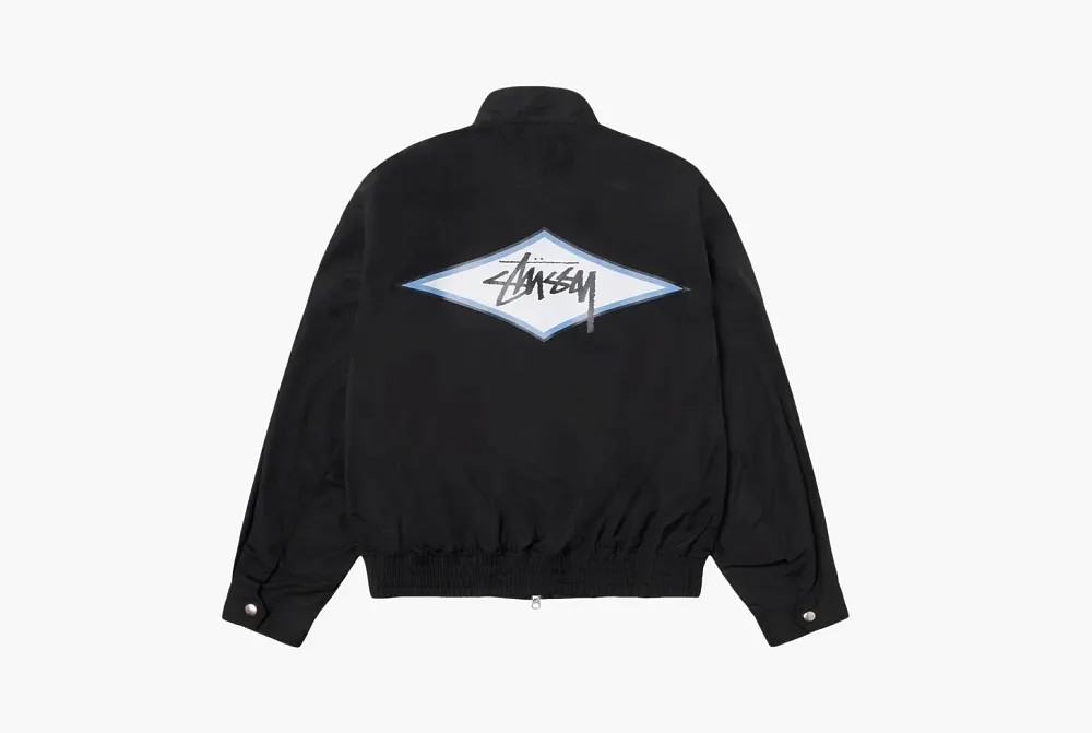 Stussy Surf Team Harrington Jacket Black