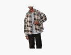 Carhartt WIP Check Flannel Overshirt Brown