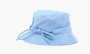 Jacquemus Cotton Panama Hat Blue 