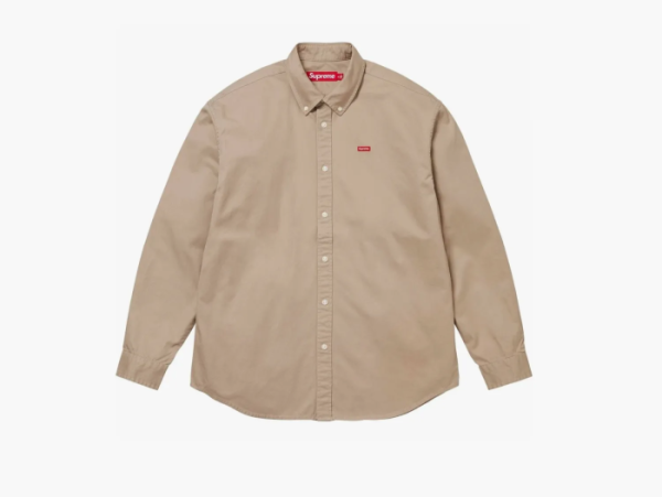 Supreme Small Box Shirt Light Tan 