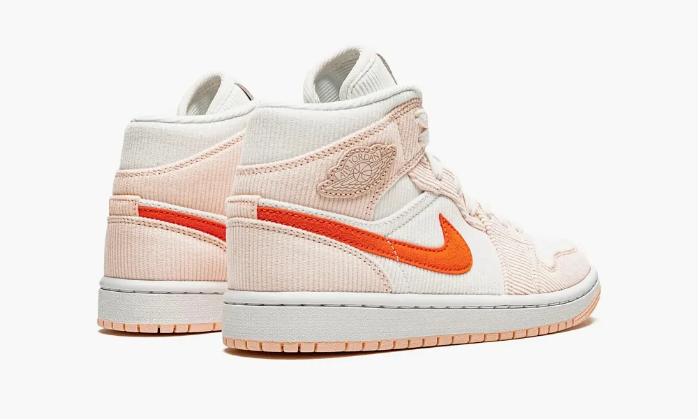 Air Jordan 1 Mid WMNS Corduroy Sail