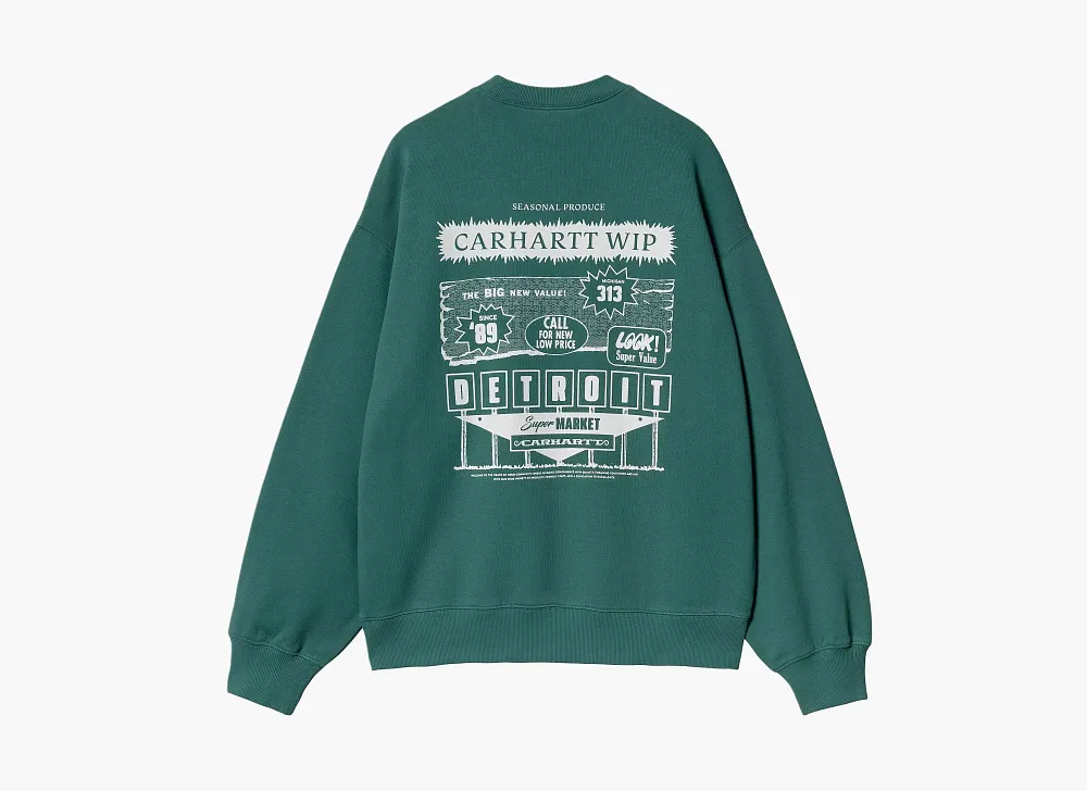 Carhartt WIP Catalogue Sweatshirt Rainforest 