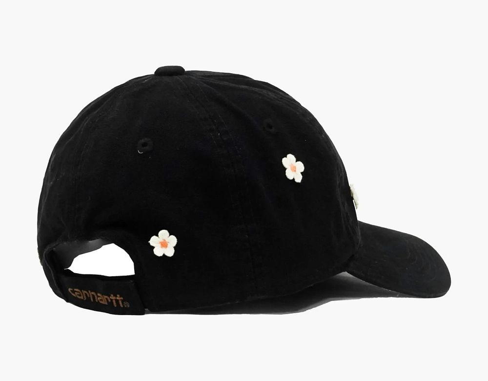 Carhartt Floral Applique Cap Black