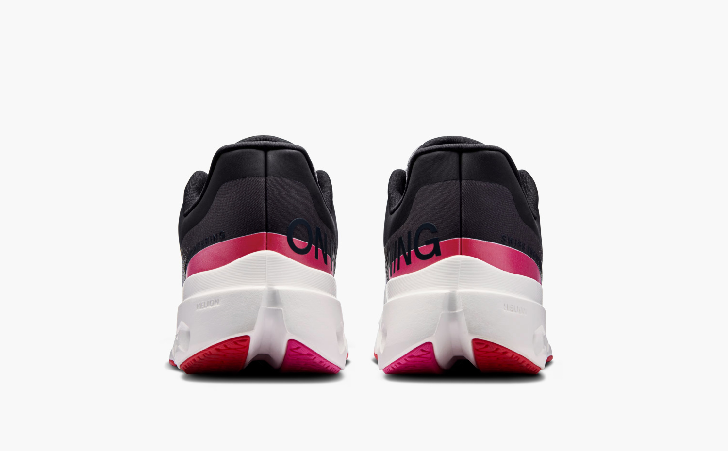 On Cloudsurfer Next Grey Black Pink 