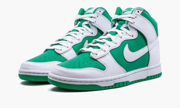 Nike Dunk High Pine Green White 