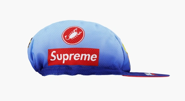 Supreme SpongeBob SquarePants x Castelli  Cycling Cap Blue  Supreme SpongeBob SquarePants x Castelli  Cycling Cap Blue