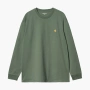 Carhartt WIP SS24 creen LS Chase T-Shirt LOGO T 