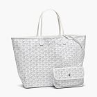 Goyard Saint Louis Tote PM White
