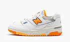 New Balance 550 White Vibrant Orange