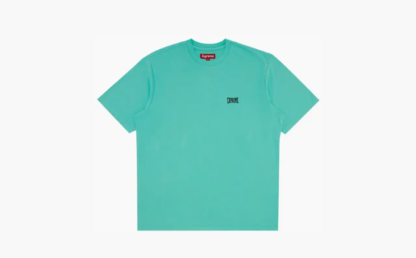 Supreme Warm Up Washed Short-Sleeve Top Aqua 