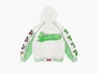 Supreme Playoffs Zip Up Hooded Sweatshirt White 