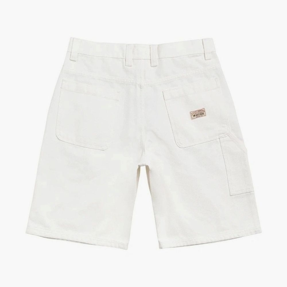 Stussy Canvas Work Shorts Bone
