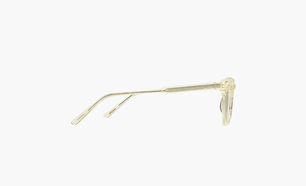 Gentle Monster Plastic Frame Square Eyeglass Frames Unisex Yellow