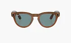 Ray-Ban Meta Headliner Shiny Caramel Transitions Sapphire