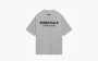 Fear of God Essentials Jersey Crewneck Tee Light Heather Grey 