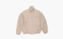 Acne Studios Logo Zipper Jacket Beige 