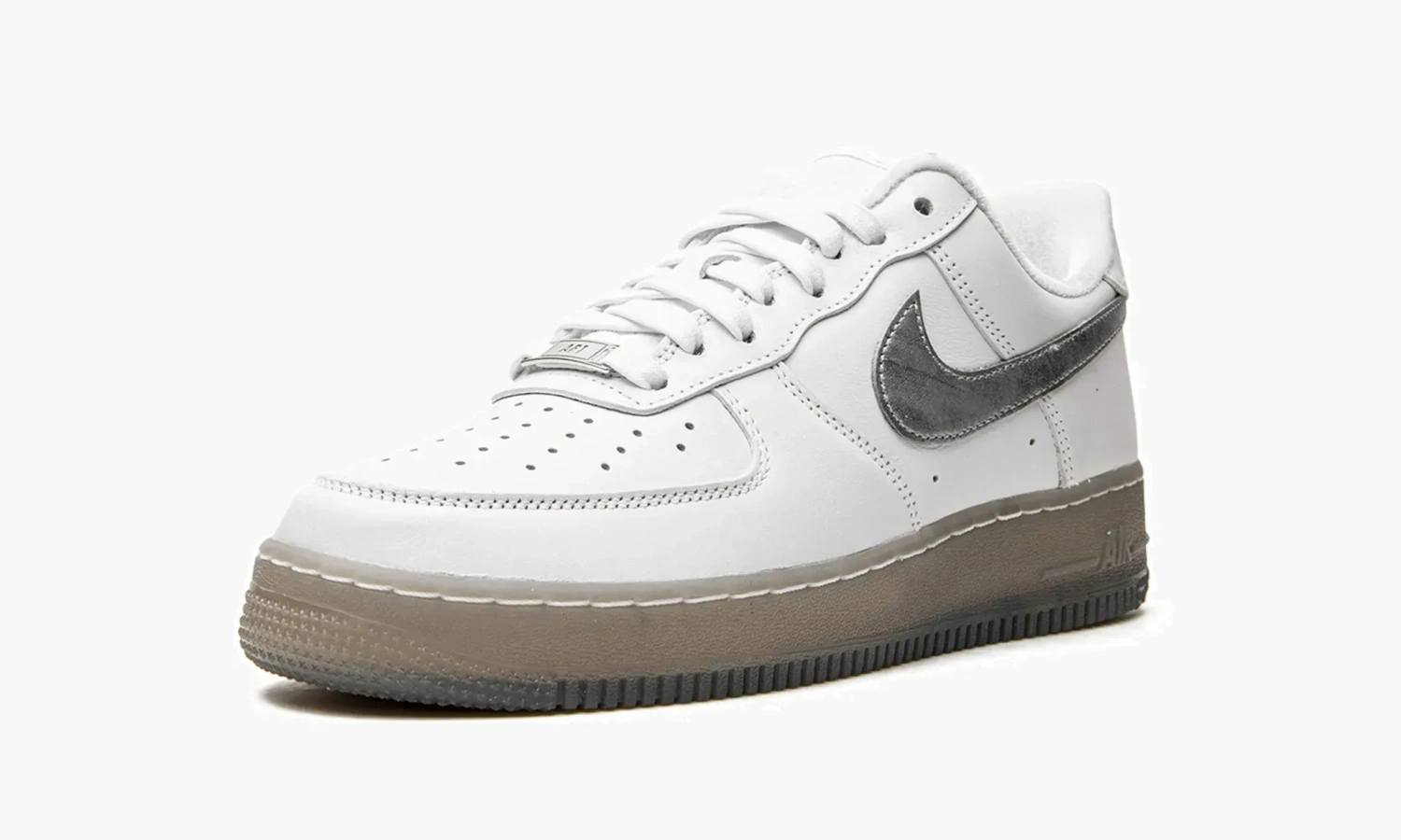 Air Force 1 White / Metallic Silver 