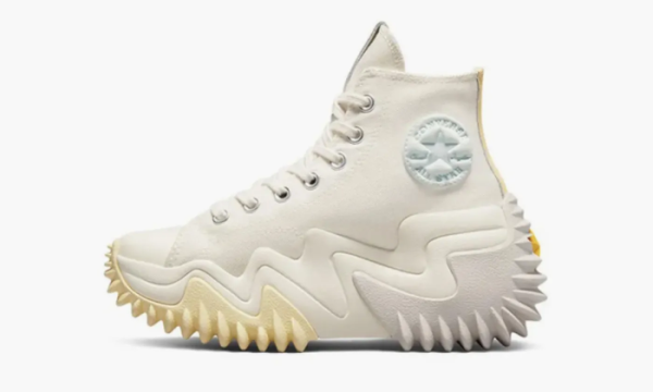 Converse Run Star Motion Platform Egret Soft Sunshine Amarillo 