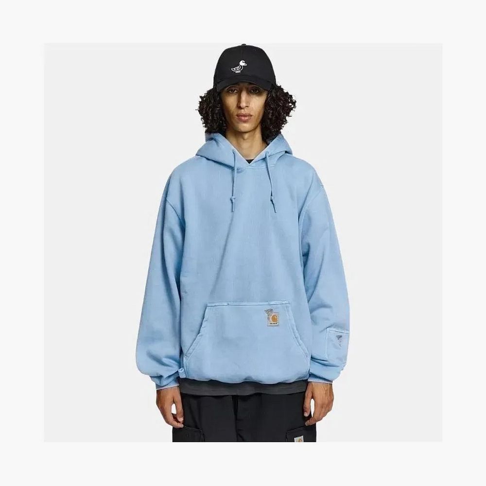 Carhartt WIP x Invincible Pigment Dyed Hoodie Light Blue