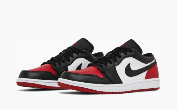Air Jordan 1 Low "Bred Toe 2.0" 