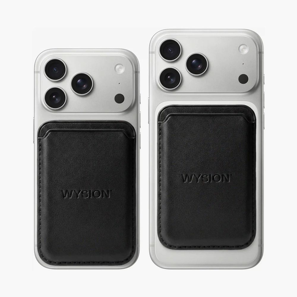WYSION MAGSAFE WALLET BLACK