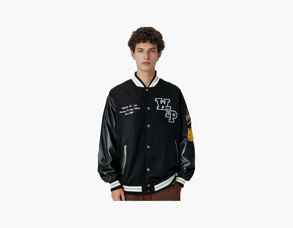 Carhartt WIP Varsity Bomber Jacket Black
