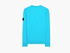 Stone Island Felpa Crewneck Aqua Blue