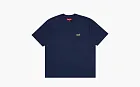Supreme Warm Up Washed Short-Sleeve Top Navy