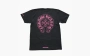 Chrome Hearts Pink Horseshoe Pocket Short Sleeve T-Shirt Black 