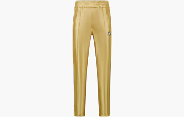 Moncler x Palm Angels Shiny Sweatpants Golden Yellow 