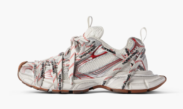 Balenciaga 3XL Extreme Laces Logo Beige/Grey 