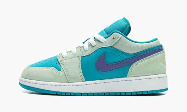 Air Jordan 1 Low SE GS Aquatone Concord 