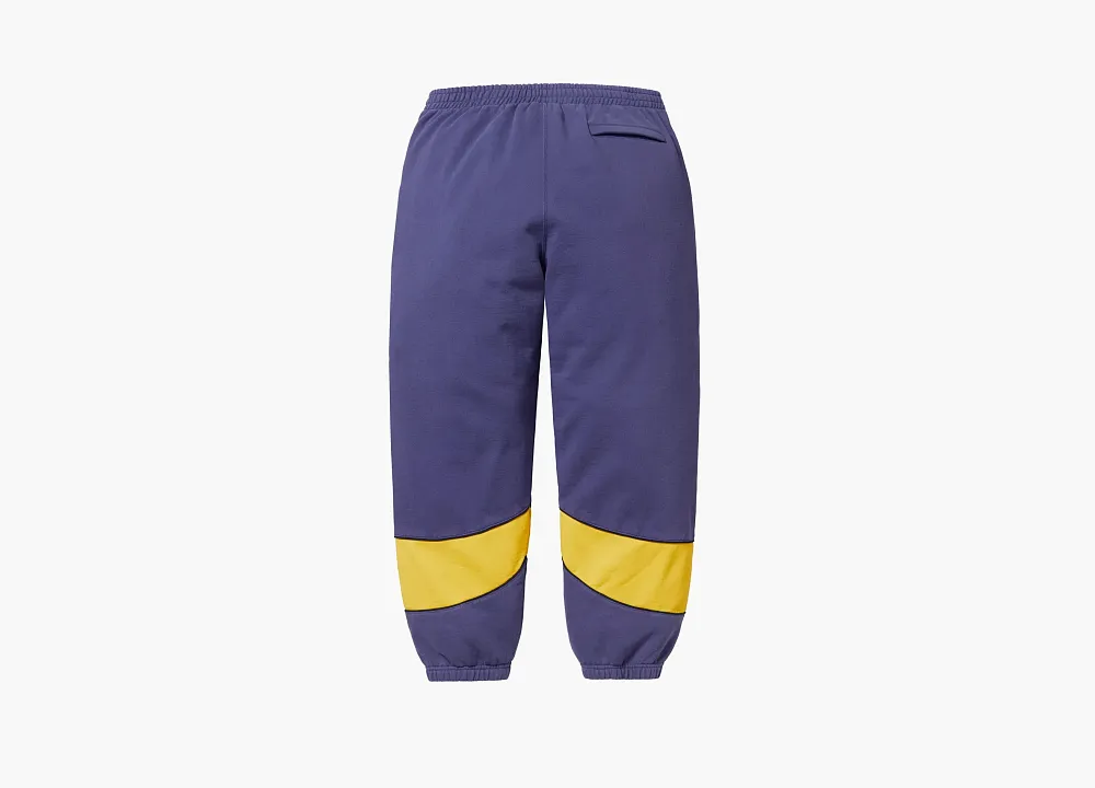 Supreme Paneled Sweatpant  Washed Navy