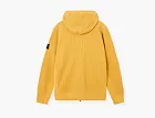 Stone Island Organic Cotton Waffle Fleece Sweatshirt Mustard