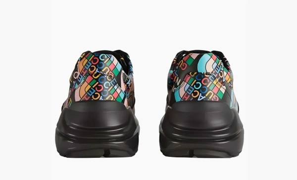 Gucci Rhyton 'Black The North Face Black Multi-Color 