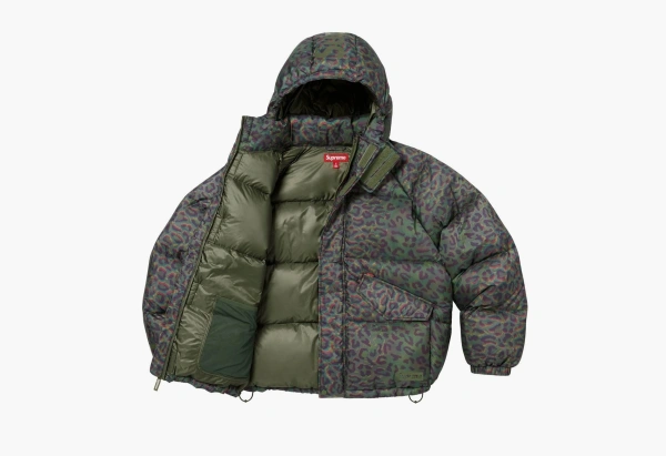 Supreme 700-Fill Down Lightweight Puffer Jacket Leopard 
