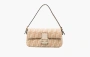 Fendi Baguette 1976 Large Wool Bag Beige/Brown 
