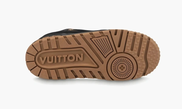 Louis Vuitton Trainer Maxi Black Brown 